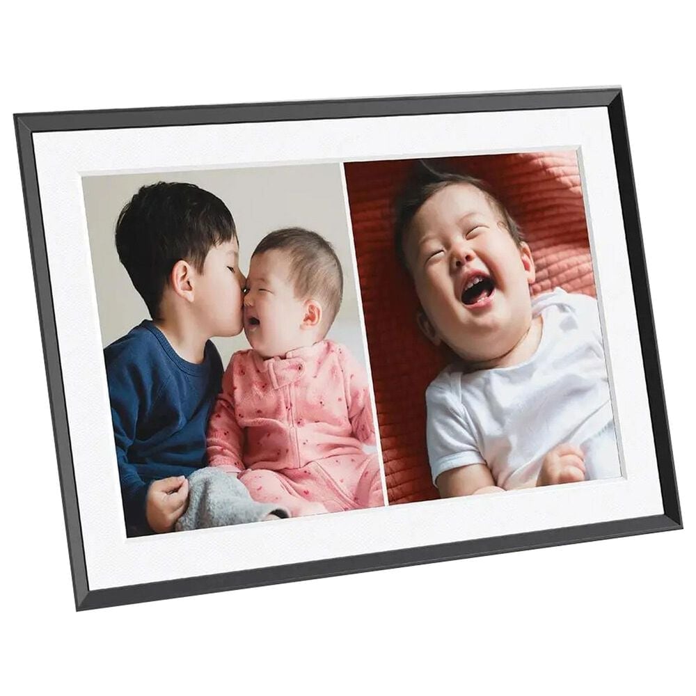 Aura Carver 10.1&quot; Digital Photo Frame Matte Black, , large