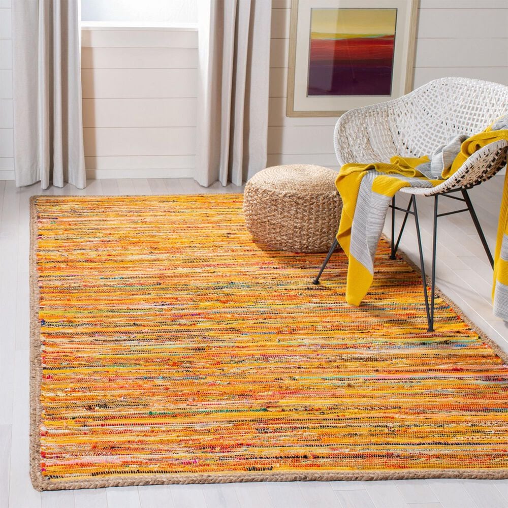 Safavieh Montauk  3&#39; x 5&#39; Gold and Natural Area Rug, , large