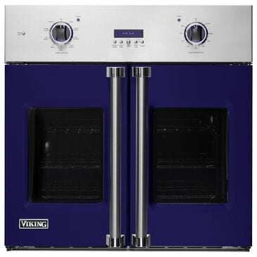 Viking Range 30" French Door Oven in Cobalt Blue, , large