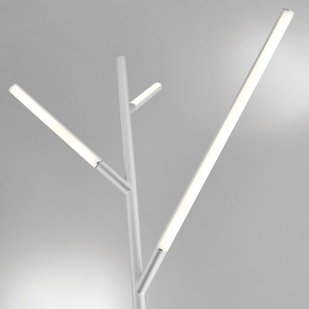 Lite Source Lorant 3-Lite LED Floor Lamp in Silver, , large