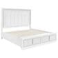 Millenium Chalanna King Upholstered Storage Bed in White, , large