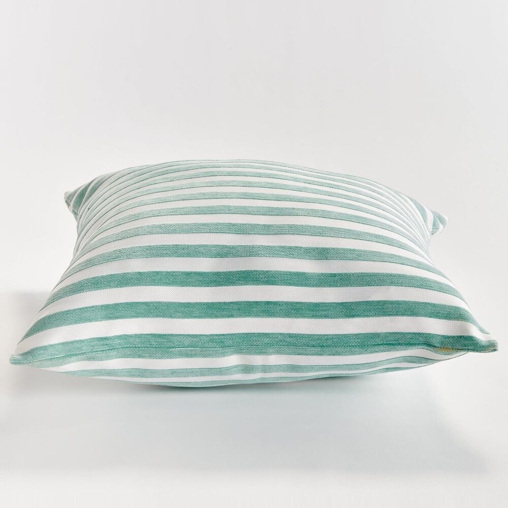 Napa Home and Garden Gideon 24&quot; x 24&quot; Indoor/Outdoor Throw Pillow in Seafoam, , large