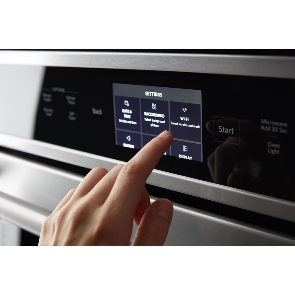 KitchenAid 30" Wall Oven with Microwave Combo Smart in Stainless Steel