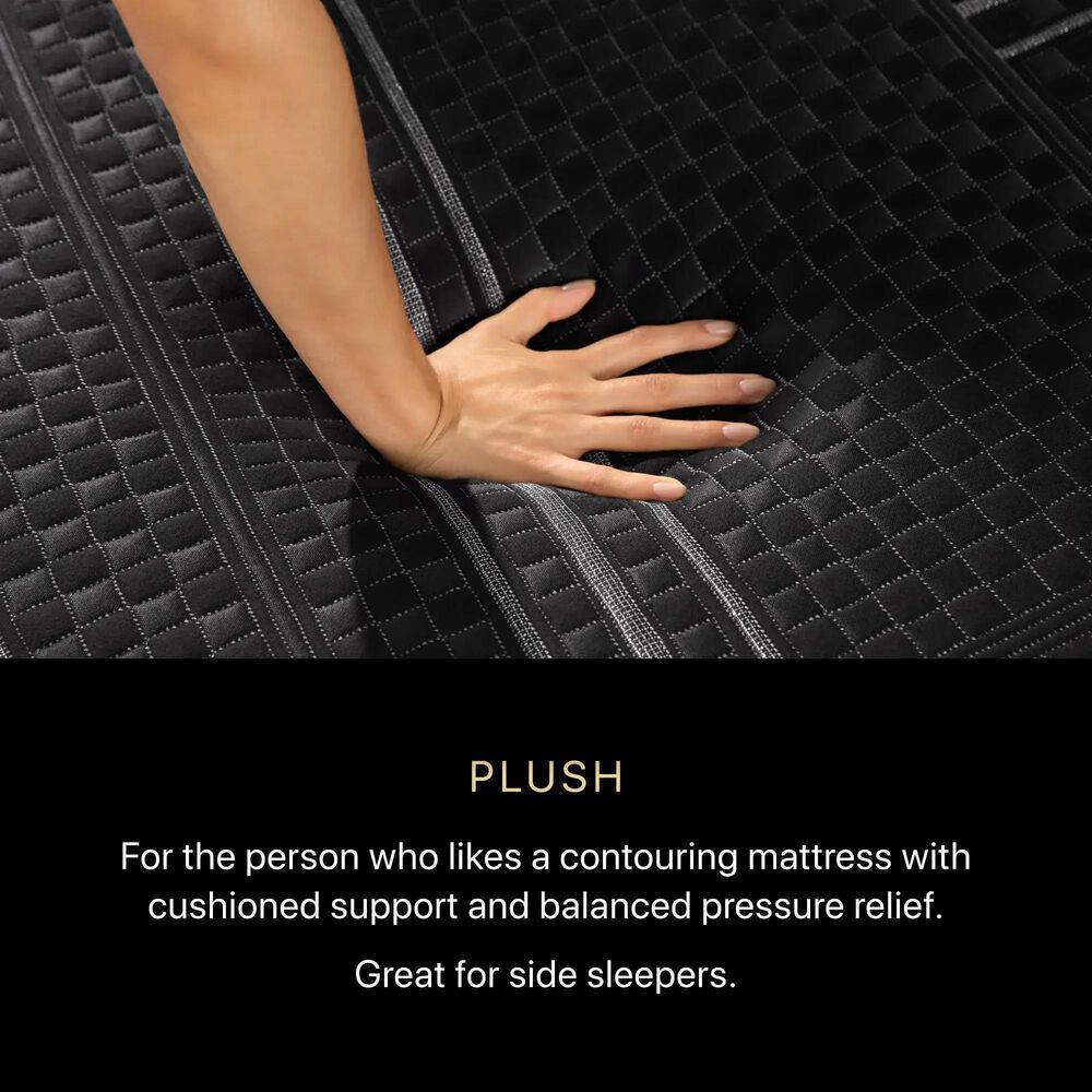 Beautyrest Black Hybrid Series One Plush Split California King Mattress, , large