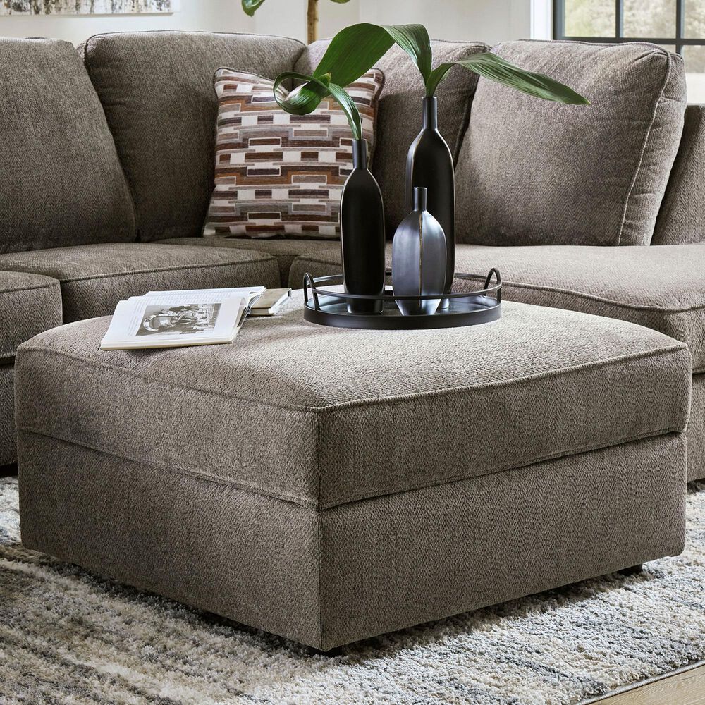 Ashley OPhannon Storage Ottoman in Putty, , large