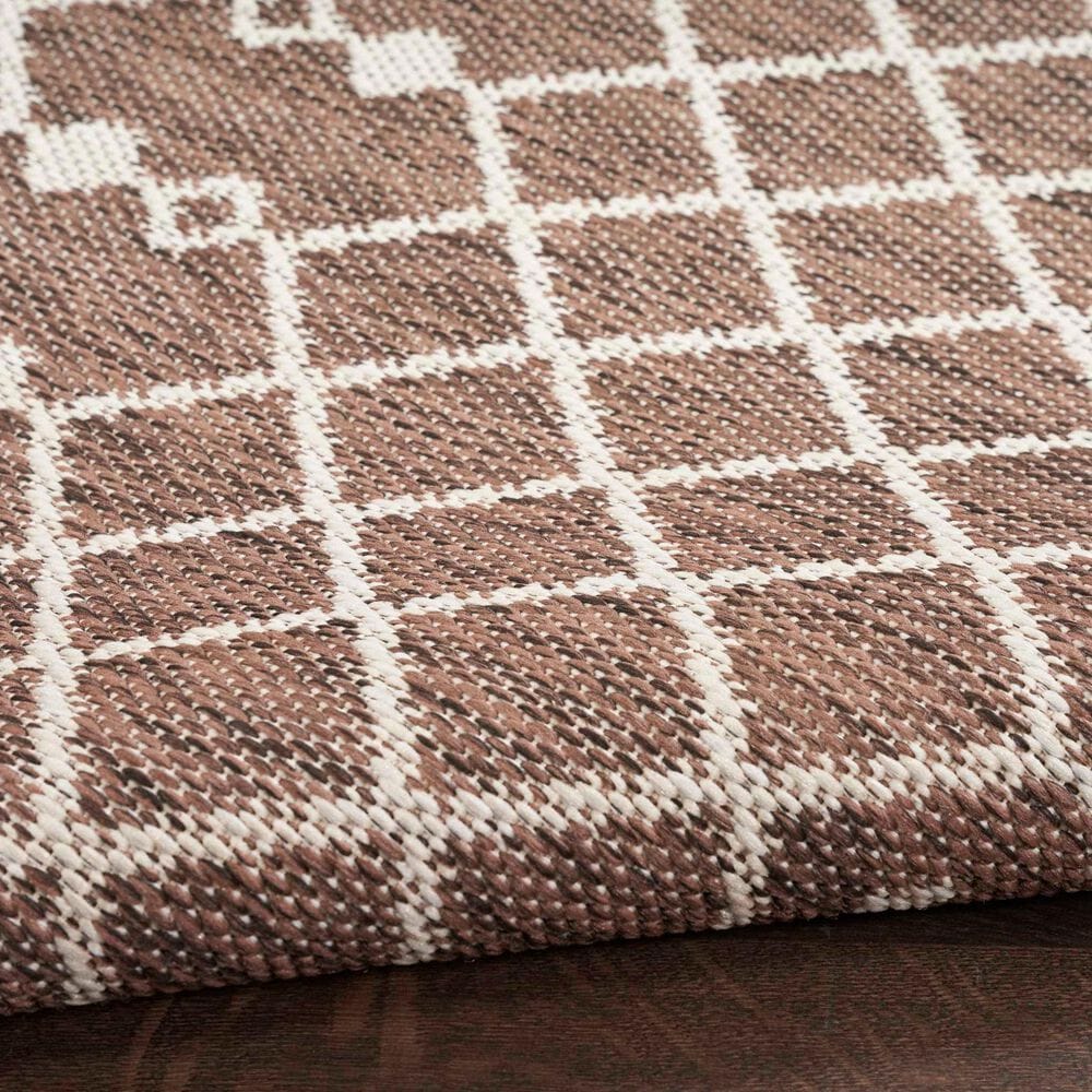 Nourison Positano Southwestern Natural 5&#39; x 7&#39; Indoor/Outdoor Area Rug, , large