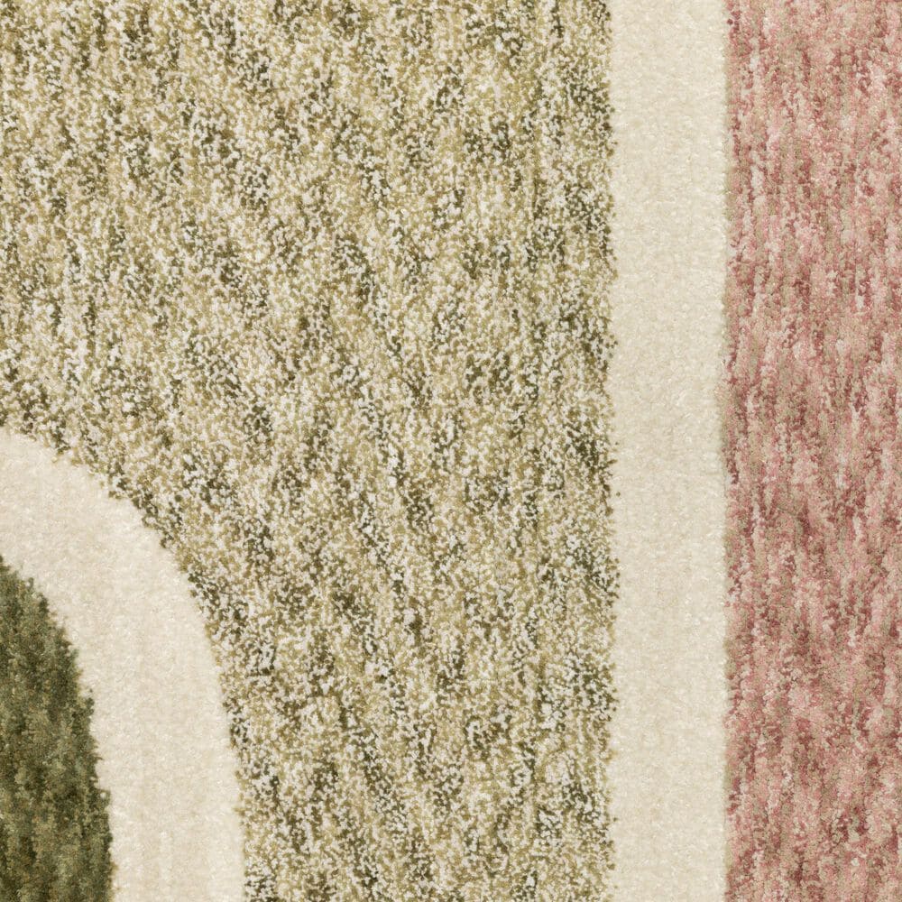 Oriental Weavers Tisdell Green and Multicolor 2'3" x 7'6" Runner, , large