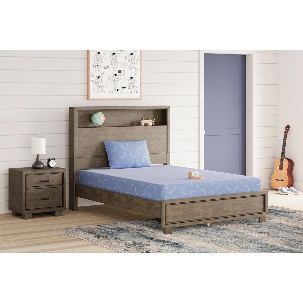 Ashley iKidz Firm Twin Mattress with Pillow in Ocean, , large