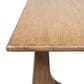 Jennifer Taylor Home Carmel 94" Reclaimed Pine 8-Seater Dining Table in Antique Natural Brown, , large