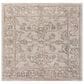 Surya Hightower 8" Square Light Gray, Medium Brown and Charcoal Area Rug, , large