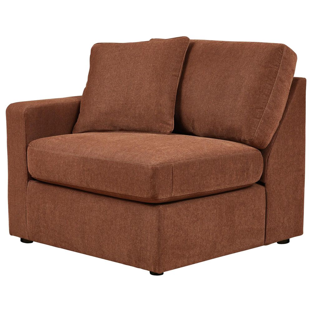 Ashley Modmax 3-Piece Stationary Loveseat with Audio Console in Spice, , large