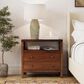 Butler Specialty Company Nora 2-Drawer Wide Nightstand with Open Shelf in Walnut, , large