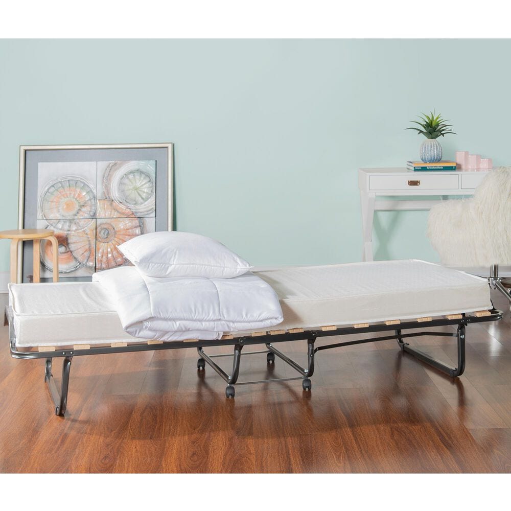 Linden Boulevard Warren Folding Bed in Beige, , large