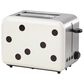 Kate Spade New York Deco Dot Two Slice Toaster in Black and White, , large