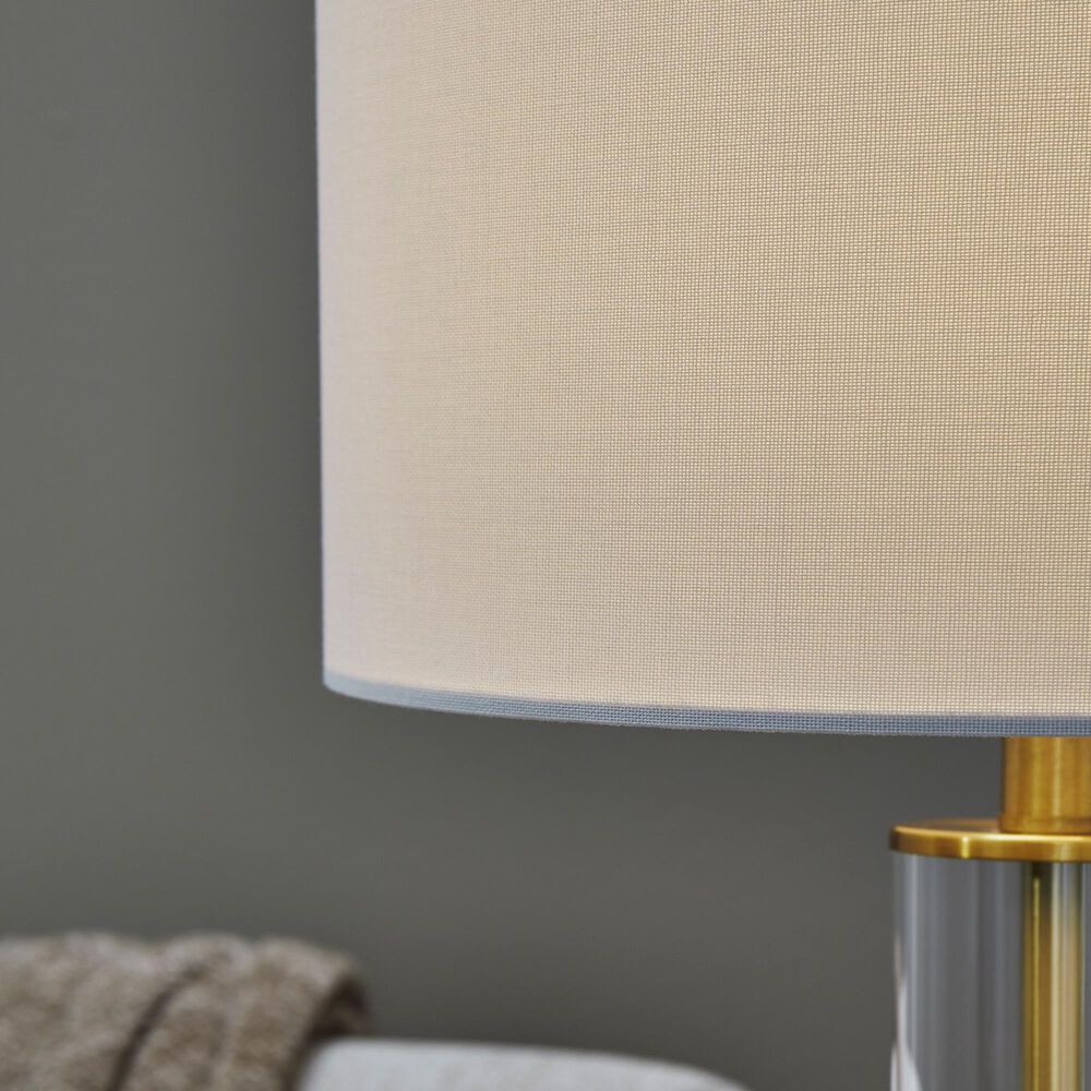 Ashley Orenman Table Lamp in Clear and Brass &#40;Set of 2&#41;, , large