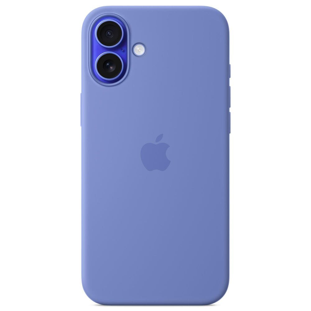 Apple Silicone Case with MagSafe for iPhone 16 Plus in Periwinkle, , large