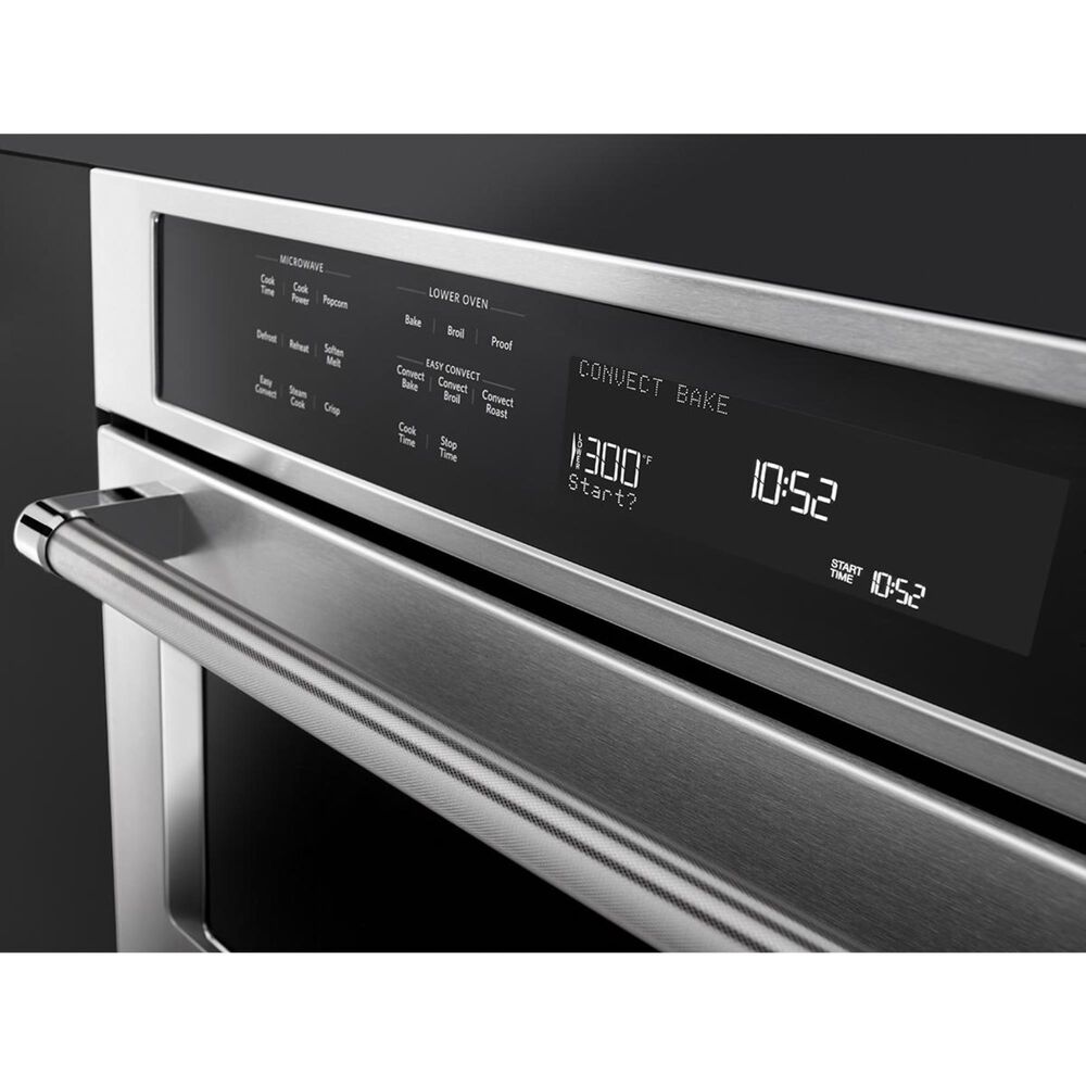 KitchenAid 27" Combination Wall Oven in Stainless Nebraska Furniture Mart