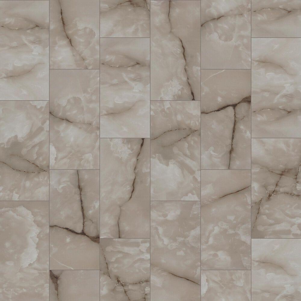 Shaw Astoria Mocha 12" x 24" Polished Porcelain Tile, , large