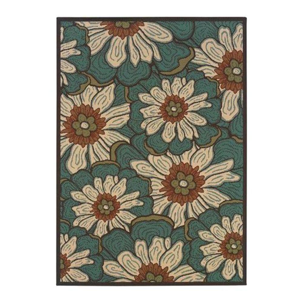 Oriental Weavers Montego 3444M 5"3" x 7"6" Blue Area Rug, , large