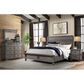 Hawthorne Furniture Forge 9-Drawer Dresser and Mirror in Wire Brushed Steel Gray, , large