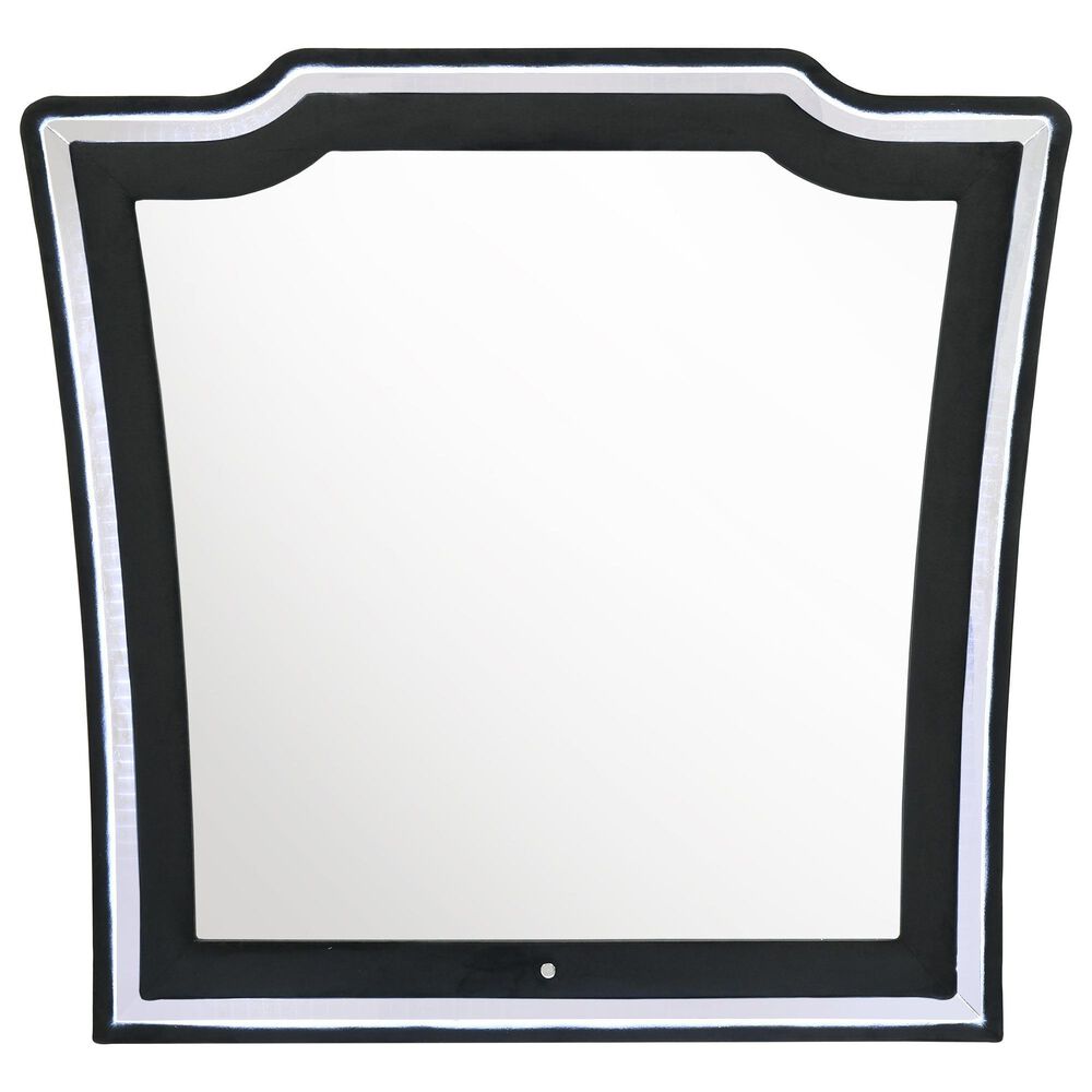 Pacific Landing Lorient Dresser Mirror in Black, , large