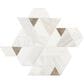 Dal-Tile Pietra Divina Calacatta Dolomiti Gray Blend Spectrum Mosaic Tile, , large