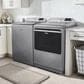 Maytag 5.3 Cu. Ft. Top Load Washer and 7.4 Cu. Ft. Gas Dryer Laundry Pair in Metallic Slate, , large