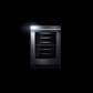 JennAir RISE 24" Left Swing Built-In Under Counter Wine Cellar in Stainless Steel, , large