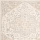 Safavieh Micro-Loop 9" Round Ivory and Beige Area Rug, , large