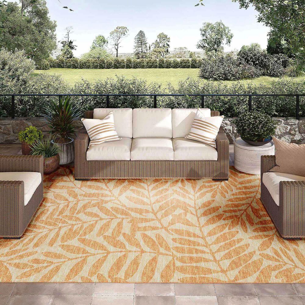 Dalyn Rug Company Sedona 10&#39; x 14&#39; Wheat Indoor/Outdoor Area Performance Rug, , large