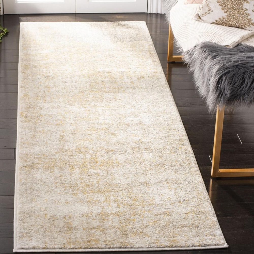 Safavieh Adirondack ADR207A 2&#39;6&quot; x 8&#39; Creme and Gold Runner, , large