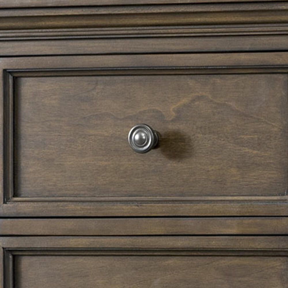 Eastern Shore Olivia 2-Drawer Nightstand in Rosewood, , large