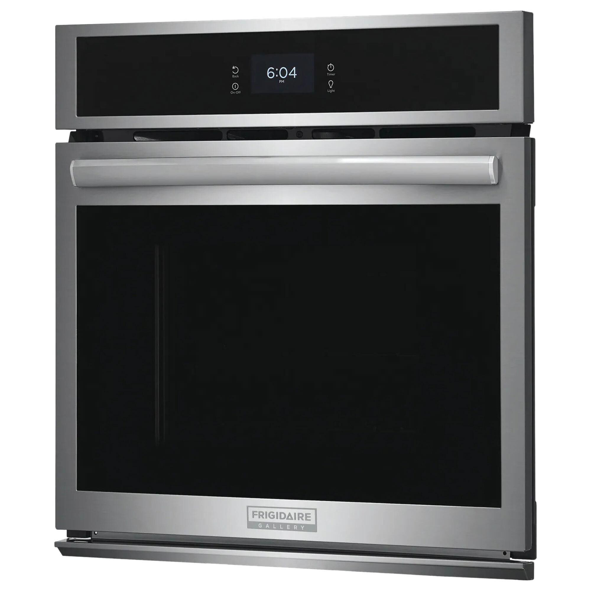 frigidaire electric single wall oven few