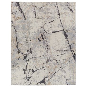 Surya Tuscany TUS-2314 7"10" x 10"3" Cream, Khaki, Gray and Charcoal Area Rug, , large