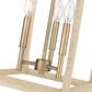 Golden Lighting Kimber 3-Light Pendant in Brass and Light Natural, , large