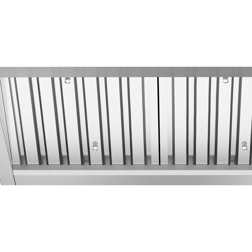 Dacor 48" Chimney Wall Hood in Silver Stainless Steel, , large