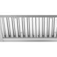 Dacor 48" Chimney Wall Hood in Silver Stainless Steel, , large
