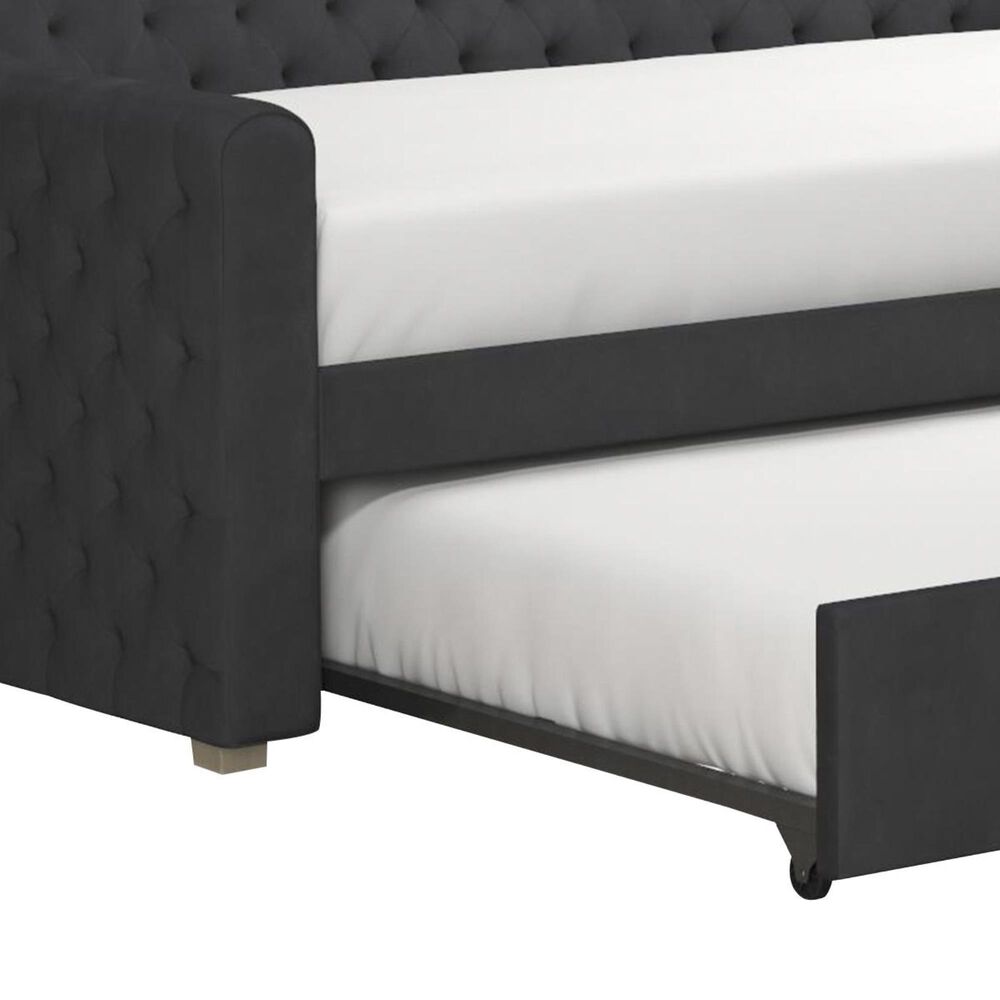 CosmoLiving by Cosmopolitan Nolita Twin Upholstered Daybed and Trundle