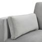 Jennifer Taylor Home Knox Arm Chair in Opal Grey Velvet, , large