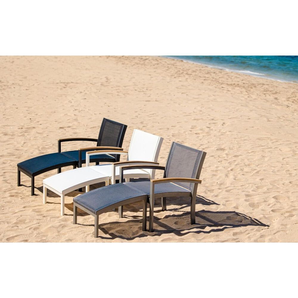 Three Birds Casual Tribeca Lounge Arm Chair in Black, , large