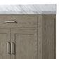 Lexora Home Abbey 36" Single Bathroom Vanity in Grey Oak with 2 cm White Carrara Marble Top and Rectangular Sink, , large