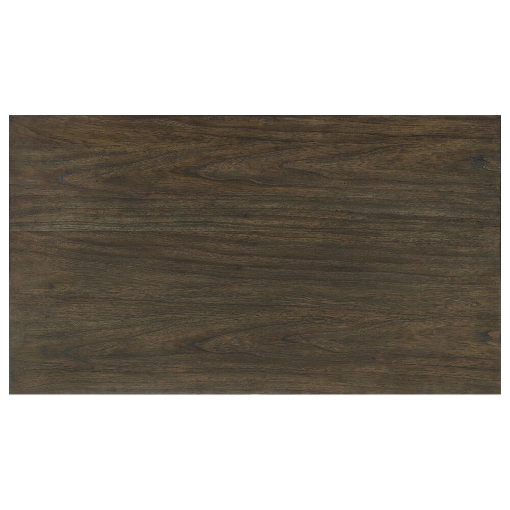 Steve Silver Furniture Yukon Rectangular Nesting Coffee Table with 2 Stools in Walnut and Black, , large