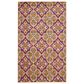 Safavieh Madison MAD605A 3" x 5" Fuchsia and Gold Area Rug, , large