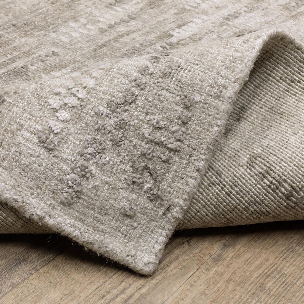 Oriental Weavers Clarke CLA08 Beige and Brown 6&#39; x 9&#39;Area Rug, , large