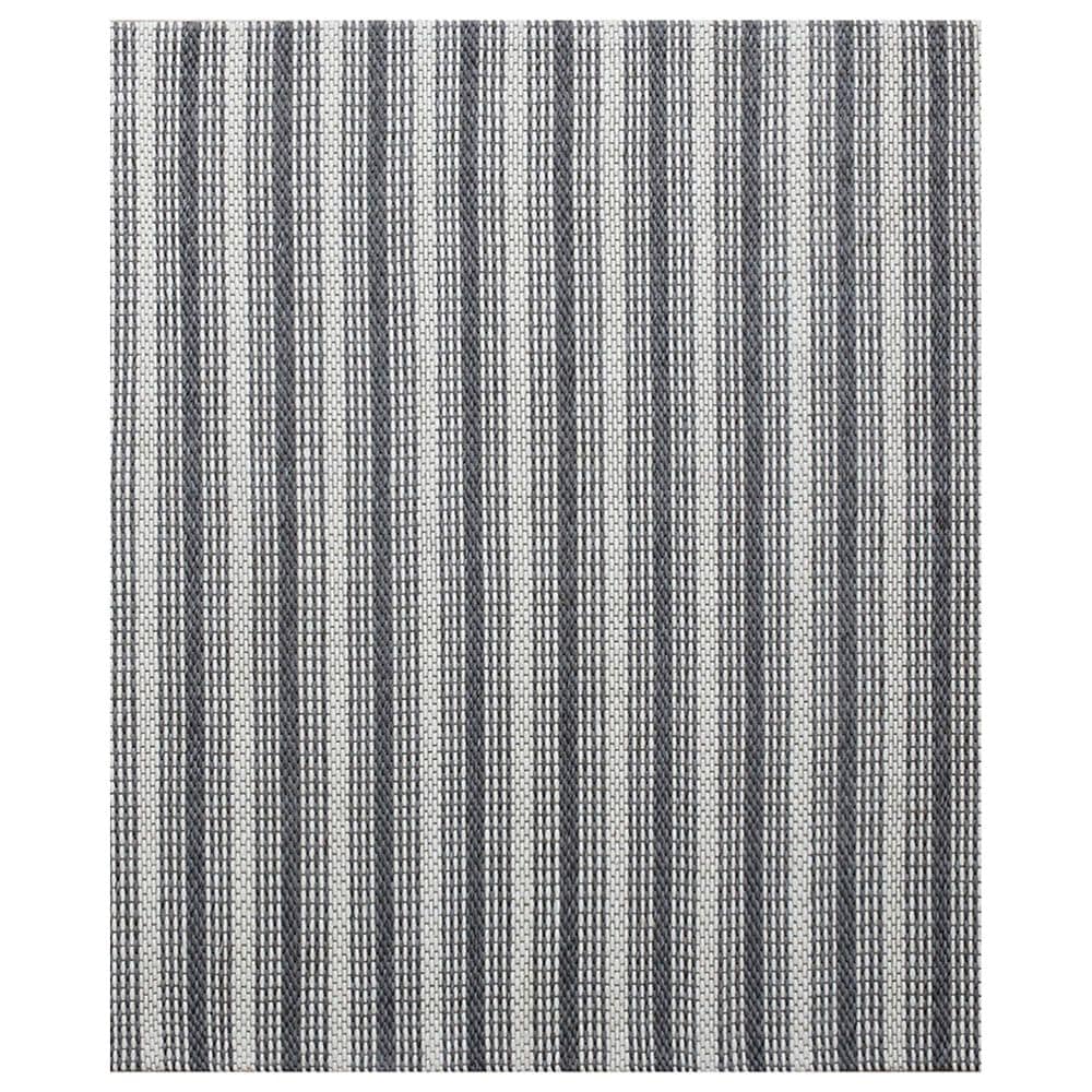 L&R Resources Bergen 5" x 7"9" Dark Gray and Ivory Area Rug, , large
