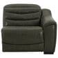 Ashley Center Line 2-Piece Power Symmetrical Reclining Sectional Loveseat in Dark Gray, , large