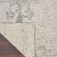 Nourison Silk Shadows 9"9" x 13"9" Ivory and Silver Area Rug, , large