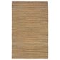 L&R Resources Natural Fiber 5" x 7"9" Prague Runner, , large