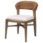 Baxton Studio Chloe Side Chair in Walnut Brown and Natural Brown, , large