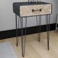Uma Enterprises Modern Accent Table in Black, Brown and Gray, , large